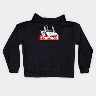 Lamborghini Countach LP5000 LBWK liberty walk bodykit widebody stance turbo SLAMMED Kids Hoodie